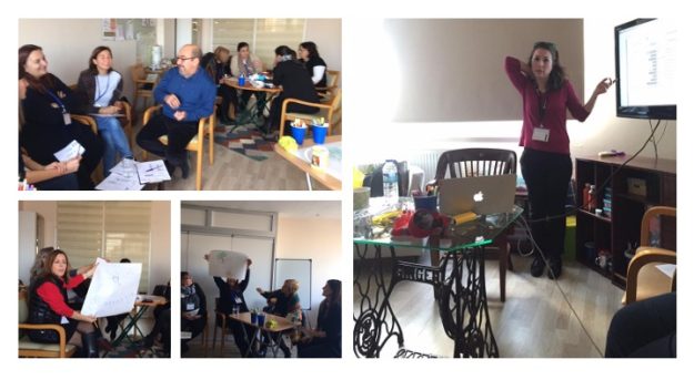 Bakış Eğitim Danışmanlık Bakış Eğitim ve Danışmanlık ekibi ve katılımcı diğer Psikolog ve profesyonel Koçlarla Birkman Metodu ile SelfDiscoovery çalışmasında güçlü yanlarımızı, ihtiyaçlarımızı, stres davranışlarımızı nasıl yönetebileceğimizi, algı filtrelerimizi ve algısal kör noktalarımızı çalıştık.