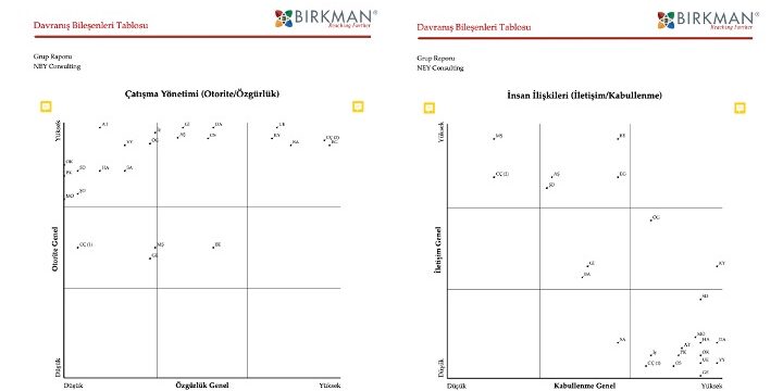 Davranış Bileşenleri Tablosu